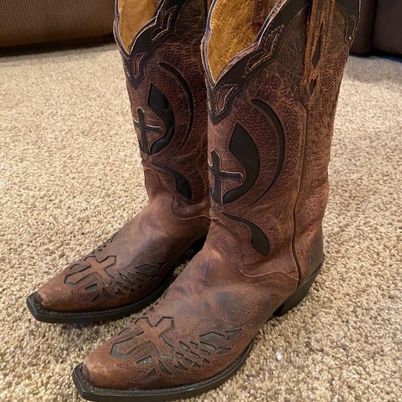 Shoes - Women’s Leather Cowboy Boots